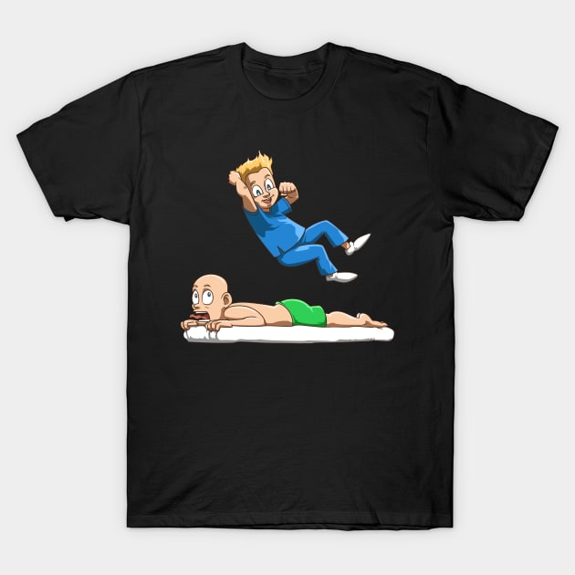 Funny physiotherapist wrestling physio at its best T-Shirt by melostore